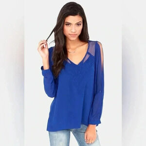 Gentle Fawn Gemma Blue Top M